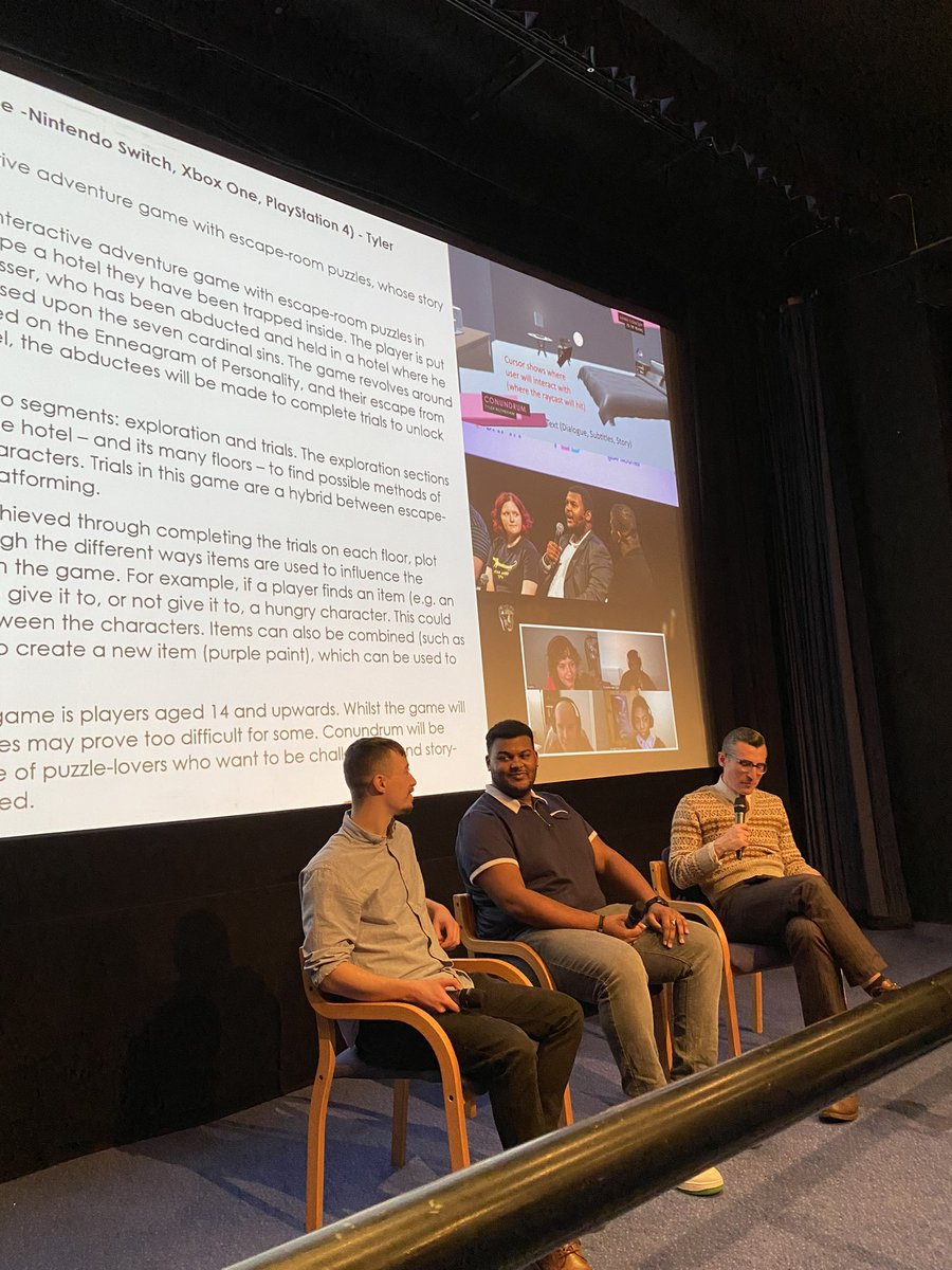 el_rudge's tweet photo. And that’s a wrap! Huge thanks to everyone at @YorksGamesFest , @BenShires and our amazing guests @TyRotheram , @joniashton and @MegMgumi for 2 brilliant #BAFTAYGD panels this weekend, and for making my second @BAFTA produced events such a joy. https://t.co/IKvJxqjcx3