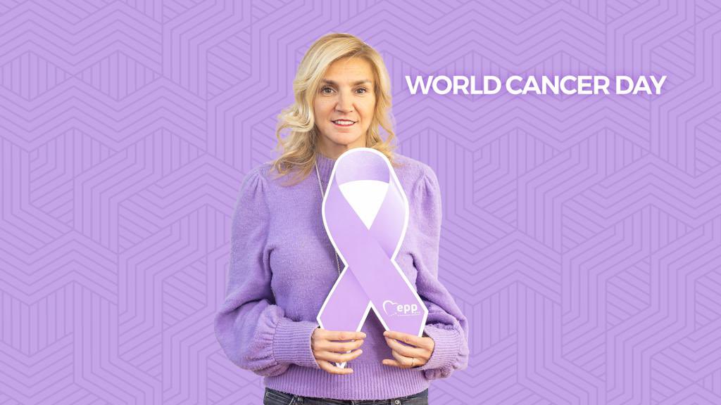 Chaque année, le cancer tue 1,3 million de personnes au sein de l’UE. Beaucoup d’entre nous traversent cette lutte au quotidien. Le dépistage précoce du #cancer est essentiel. Ensemble, nous pouvons vaincre le cancer ! @EPPGroup #EUCanBeatCancer