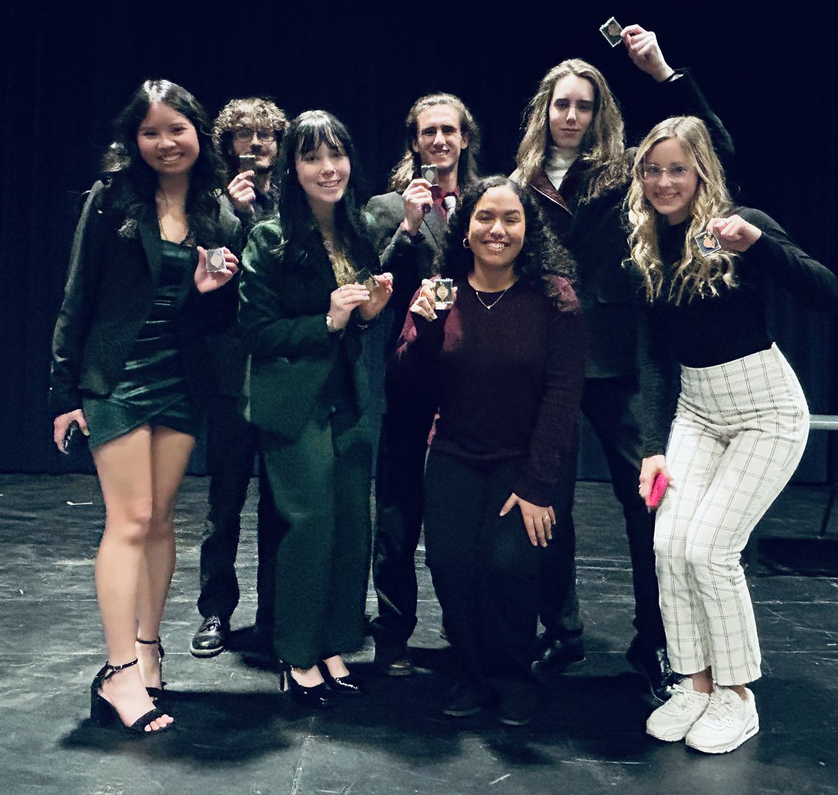 lswnsda's tweet photo. Titan Debate and Forensics IE Success: 1st Team - Madden Stutts (Congress) and Kate Matthews (IX), 2nd Team - Arun Poudel and Ava Wischnewski (USX), Arianna Nunez (OO), Preston Root and Noah Symes (Info), Jolynn Tran (DI), and Kali Michael (Congress). https://t.co/eL4hpflHEL