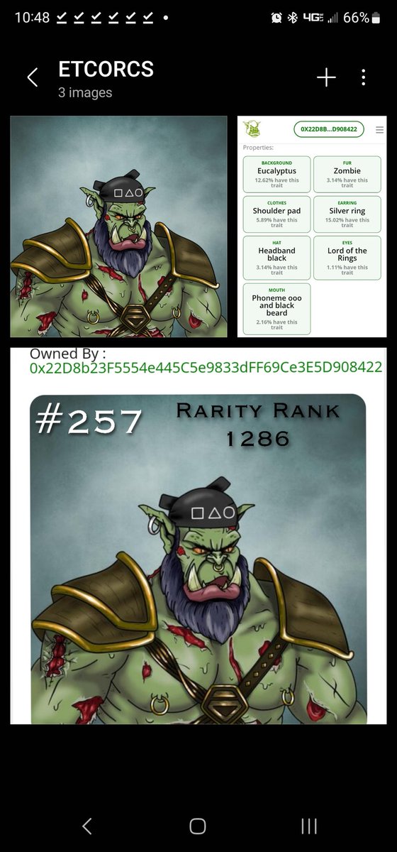 Dskandoluz's tweet photo. Gifted my 1st ape from a pro fighter, bought 10 more &amp; minted a pair of mutants. Blessed w/ an airdrop of serums, won a couple spins in twitter spaces hosted by @Corks3000 minted an MKD &amp; Airdropped an Orc. Minted my Alien #ETCBitpixel &amp; got a 3D APE #etcbayc #etcmayc #etcbakc https://t.co/g9HlP82CpW