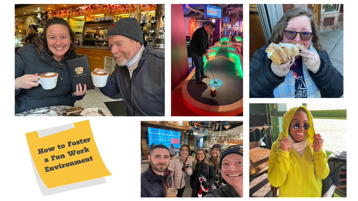How do you add fun into your workday?

Adding fun to your workday can make productivity more sustainable and team building more meaningful. Learn more in our recent blog: 5horizons.agency/fostering-a-fu…

#funintheworkplace #makeworkfun #brewswiththecrew