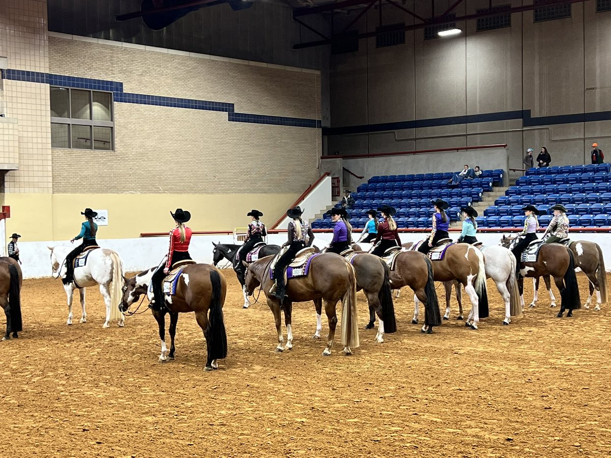 rfluegel's tweet photo. Some snippets from the Fort Worth Stock Show’s Amer. Paint Horse show. It was filled with top tier horses and riders from across the country. It was a privilege to be showing against the best. Great job, Jordan! @McAllenMemorial @FFA_Memorial @kwfluegel @McAllenISDCTE https://t.co/BjIuSCPkPs