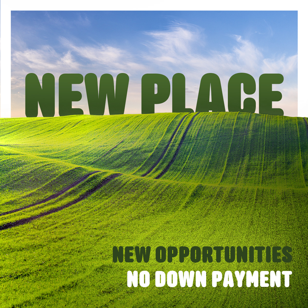 IAmAMatchmaker's tweet photo. Looking for greener pastures? There are many reasons to want to move to a more rural area, including a 0% down USDA loan! Call us today to see if you qualify! https://t.co/uMYU7CBiCE