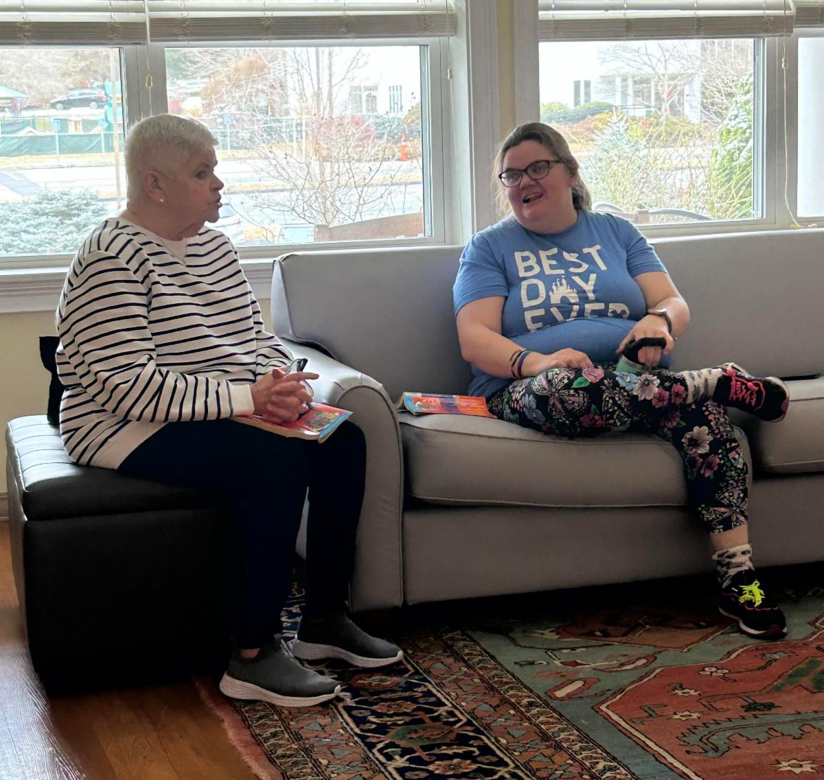 FriendshipHome1's tweet photo. Friendship Home Book Club read Charlie and the Chocolate Factory by Roald Dahl this week. They also discussed the 2 versions of the movie. The consensus liked the 1971 version with Gene Wilder better than the 2005 movie with Johnny Depp. #johnnydepp #genewilder #friendshiphome https://t.co/CTDL3ONE1G