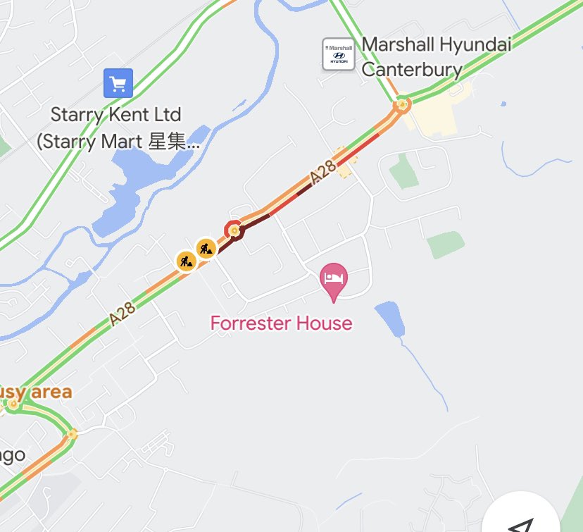 Matthew Arnold (@kk77470) on Twitter photo <a href="/KentHighways/">KCC Highways</a> new roadworks on Sturry Road causing long delays yesterday and today. No one working today. What’s the plan to manage traffic tomorrow? #KentRoadsChaos <a href="/KentHighways/">KCC Highways</a> new roadworks on Sturry Road causing long delays yesterday and today. No one working today. What’s the plan to manage traffic tomorrow? #KentRoadsChaos
