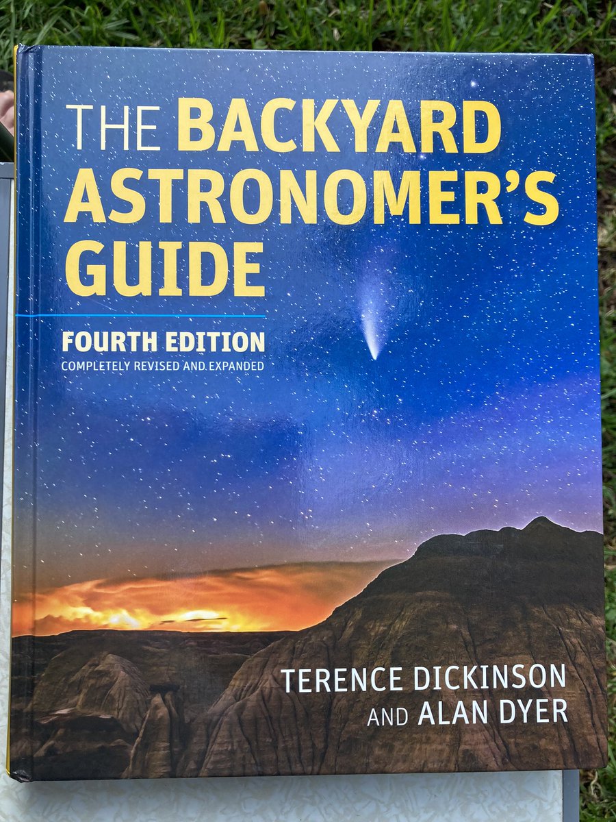 This book is hands-down the best on the market for anyone interested in the night sky (astronomy and stargazing).

Not cheap but worth every cent!

#Astronomy
#BackyardAstronomy
#Stargazing
#Stars
#Planets
#Galaxies
#Universe
#Cosmos 
#NakedEye
#Binoculars
#Telescopes
#StarCharts