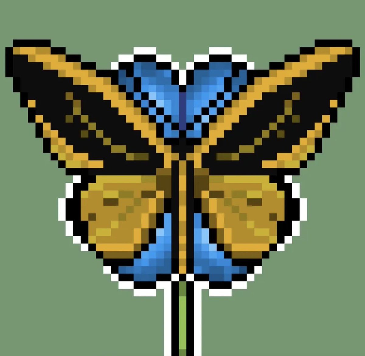 D⭕️U₿LΞM🅰️N.eth (@doubleman_nft) on Twitter photo <a href="/AoiByHanako/">Aoi By Hanako</a> Yellow beauty pixel art! <a href="/AoiByHanako/">Aoi By Hanako</a> Yellow beauty pixel art!