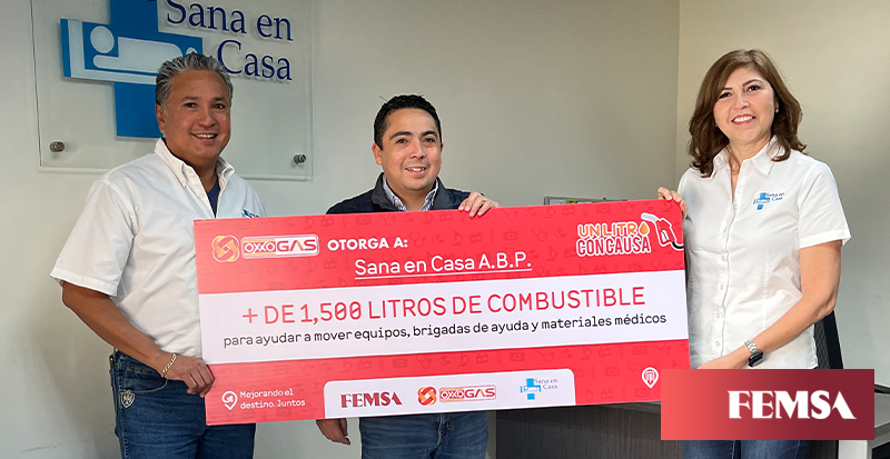 Los 2,500 #LitrosConCausa que <a href="/oxxogas/">OXXO GAS</a> donó en 2022 a <a href="/cruzrosa_mty/">cruzrosa_abp_mty</a> y @SanaEnCasaABP garantizarán su movilidad para ayudar a familias y mujeres que requieren apoyo o atención médica⛽❤

Más información 👉🏻 bit.ly/3sqjf9G

#OXXOGAS #LitrosConCausa #Donación #SomosFEMSA
