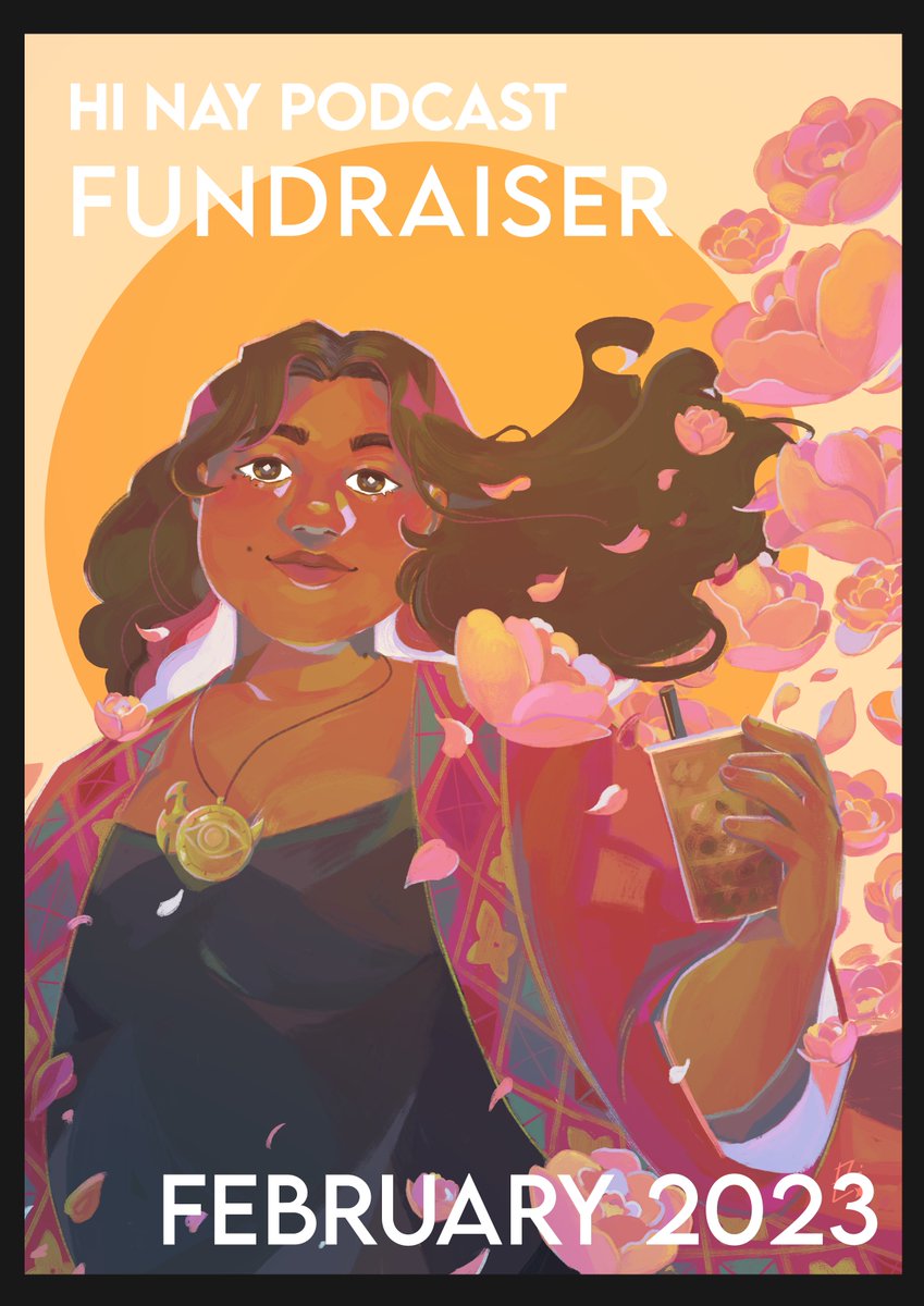 HiNayPod's tweet photo. 🪷🌸🌺THE FUNDRAISER IS NOW LIVE!🌺🌸🪷

We’re raising funds for Hi Nay Act 3, with amazing perks for our supporters. 

Please share this post, and the fundraiser itself, to everyone you know! 

👇🏾

(amazing art by @eleidoscope) https://t.co/BDKJNfzsdN