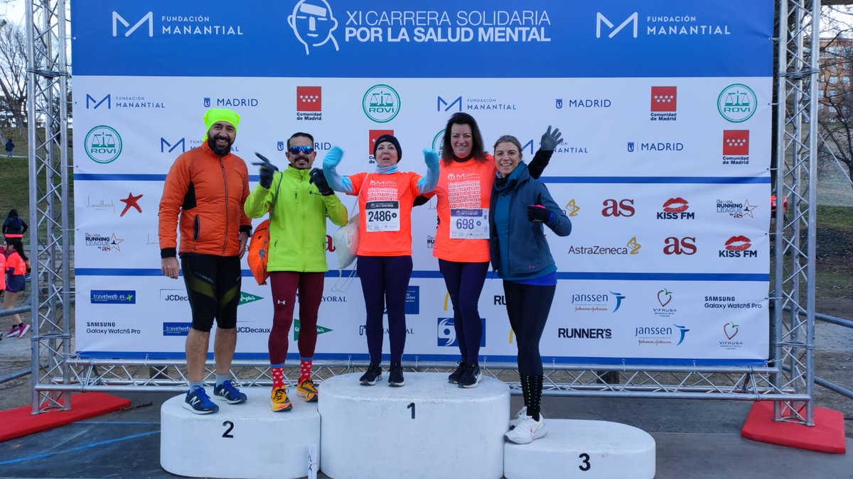 Correr cuando además es por una buena causa siempre compensa @FundManantial #carreradelasaludmetal #mujeresquecorren