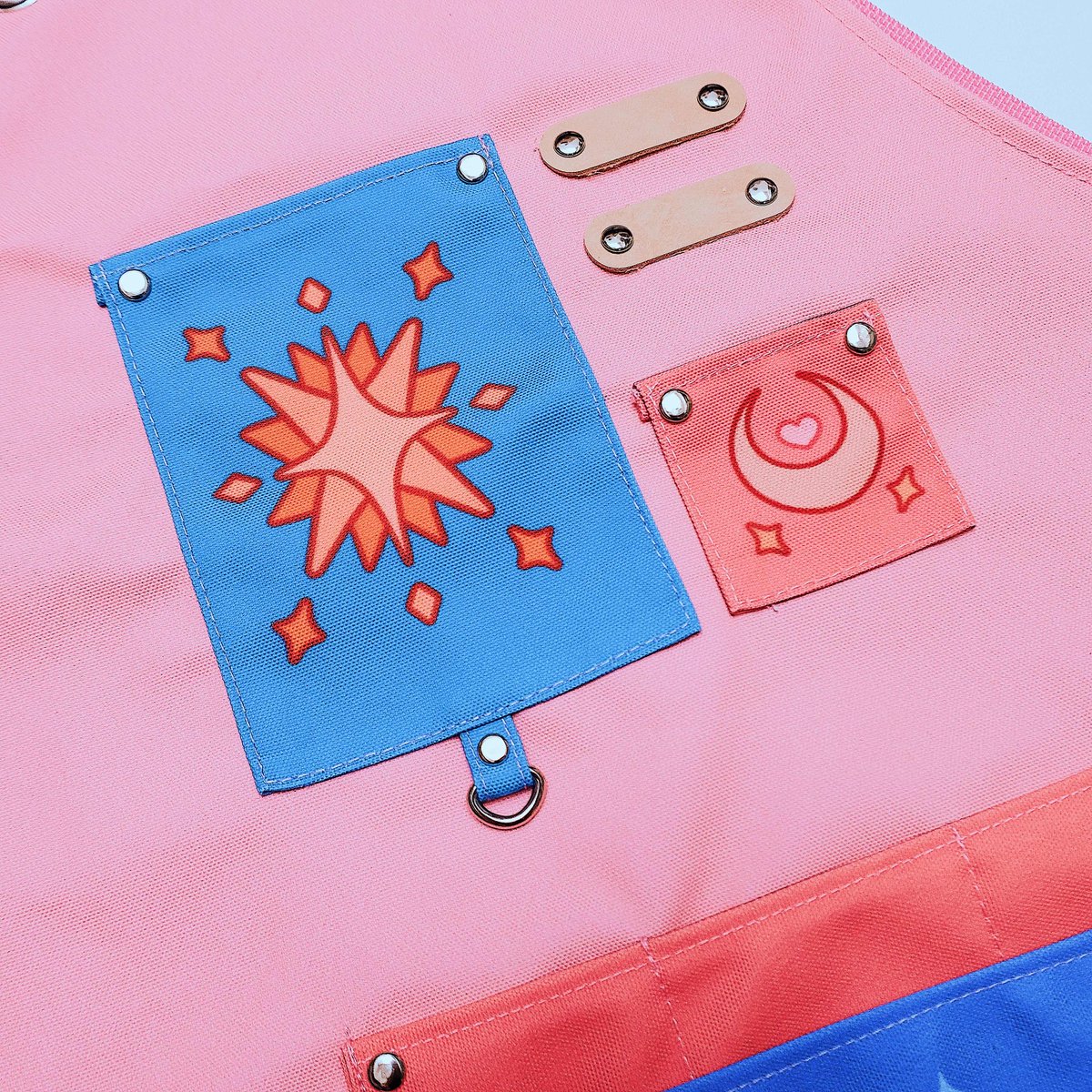 「pink skies apron   」|meyo 🌸 artcade #70のイラスト