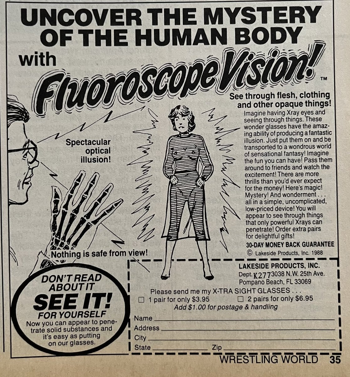 Wrestling Magazine on Twitter "Fluorescent Vision"