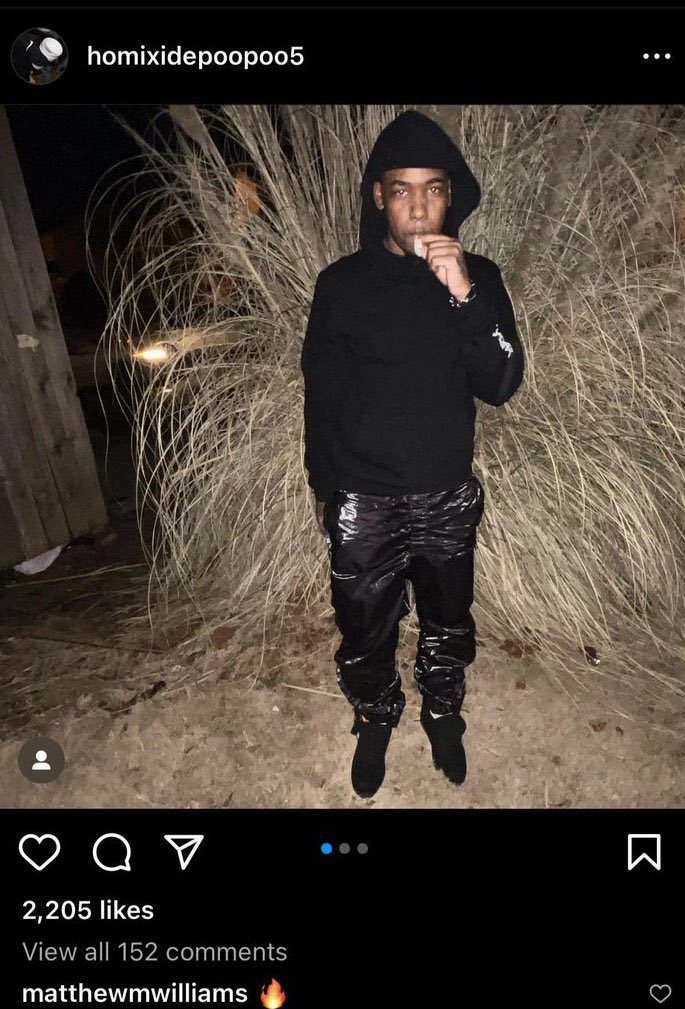 Homixide PooPoo got the co-sign by Playboi Carti’s twin Matthew Williams 💩👀🐐