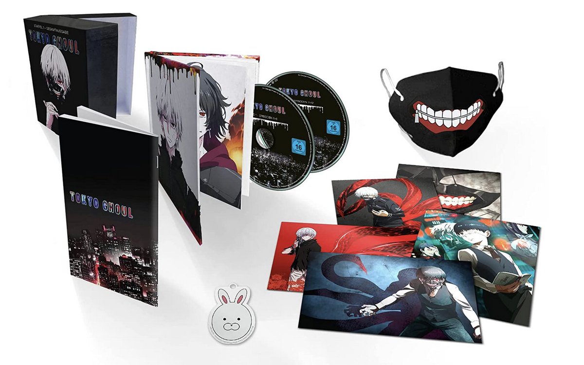 Crunchyroll/Kaze haut eine Blu-ray Collectors Edition von #TokyoGhoul raus?! Ging komplett an mir vorbei. Die Edition sieht aber 🔥 aus.