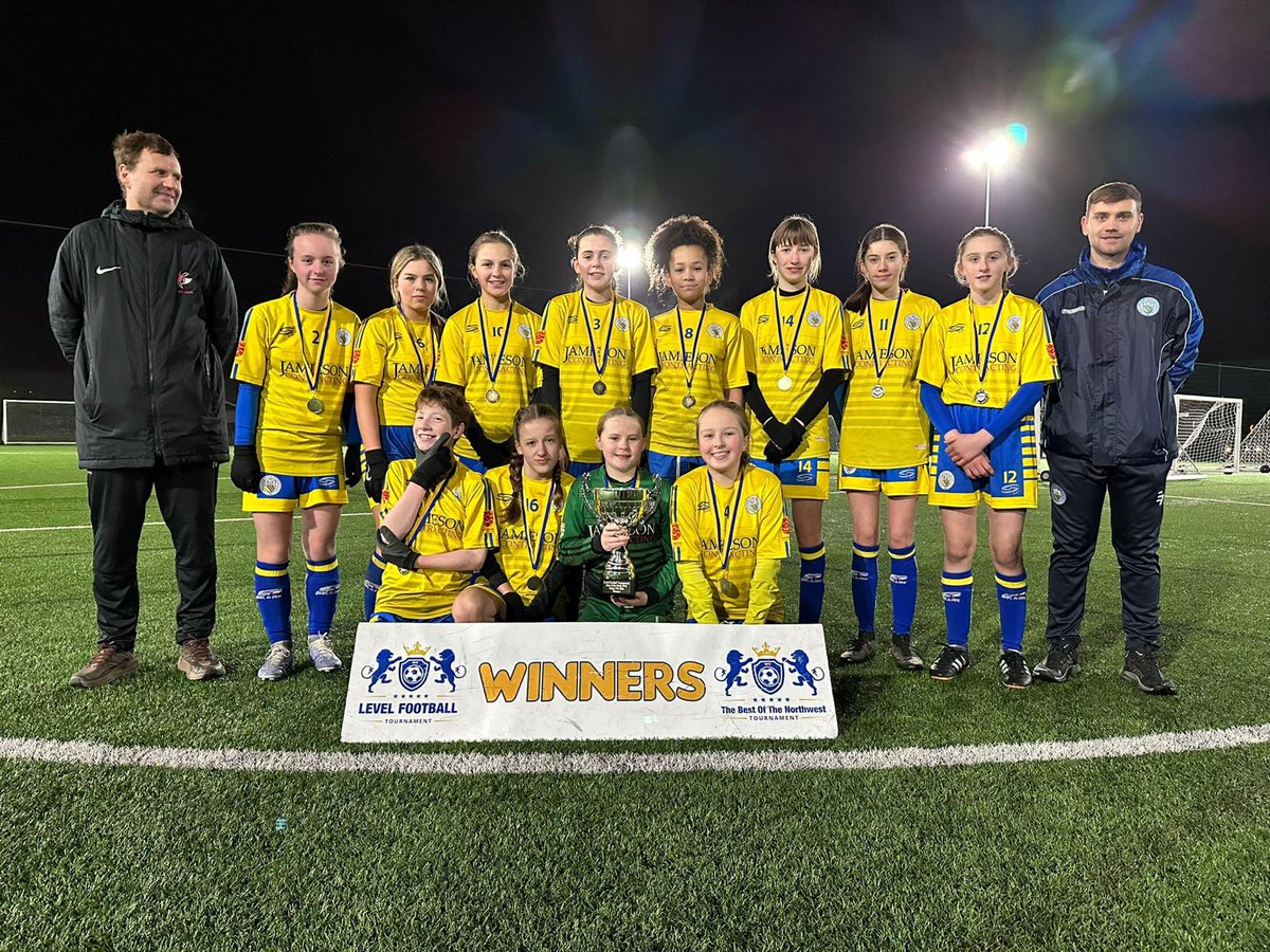 Back to back for the girls in the Best of the Northwest tournament. Nice to play a couple of quality teams from Liverpool and just managed to sneak past <a href="/Huytonrangers/">Huyton Rangers girls U13s</a> 1-0 in the final. Great day of football ⚽🏆