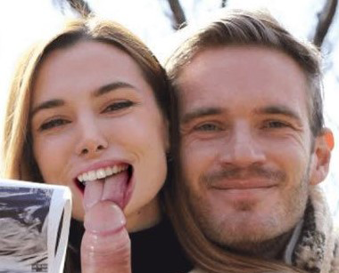 whositanhow1's tweet photo. CONGRATZ PEWDIEPIE AND MARZIA https://t.co/H0meKcjDVS