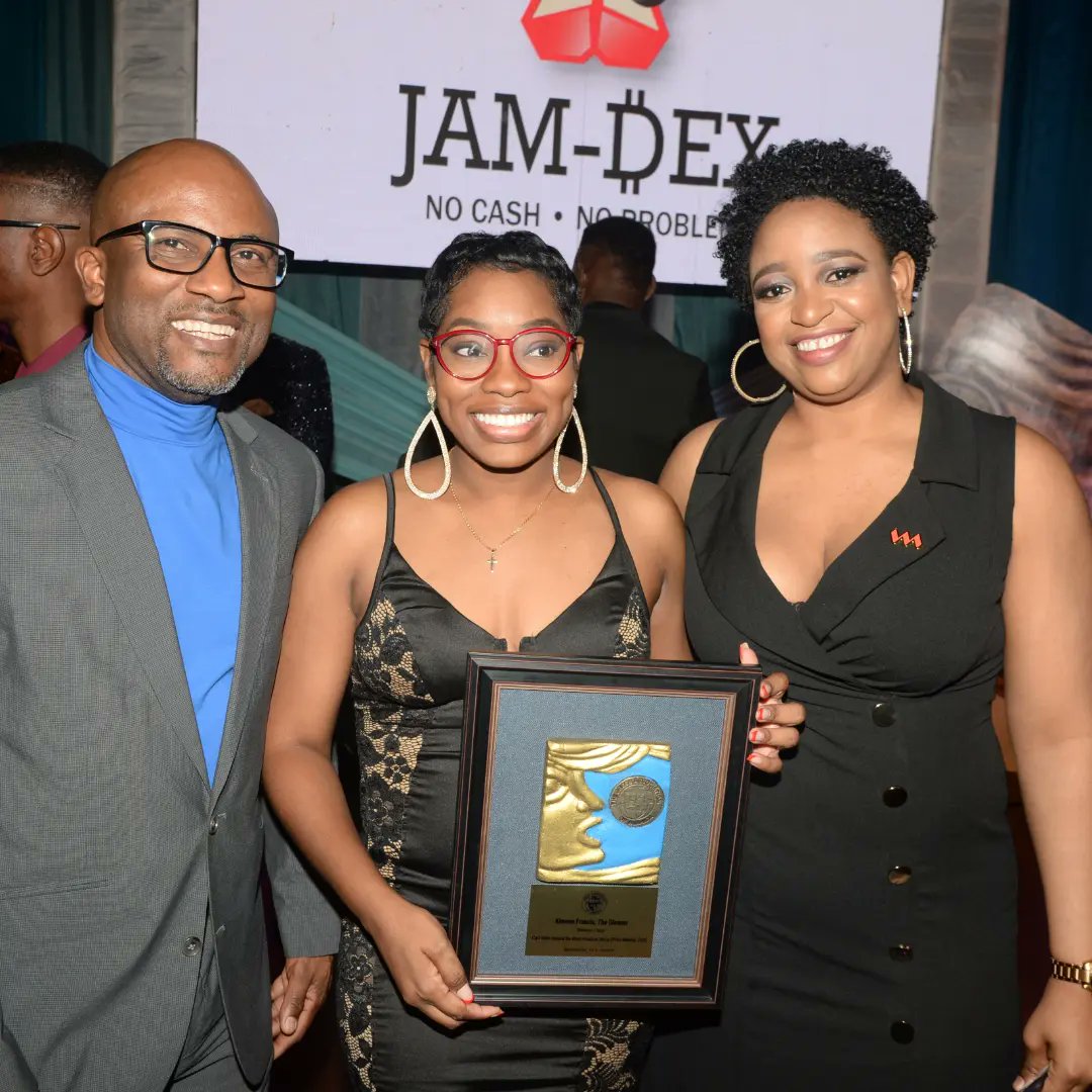 myvmgroup's tweet photo. Congratulations to Leevan Rainford from @streetdriventv and Kimone Francis of @JamaicaGleaner on copping the Carl Wint Award for Human Interest Feature Stories in Print &amp; Electronic at the PAJ Awards last evening. The VM Group is a proud sponsor of this prestigious award! https://t.co/pKBx0cHrtS