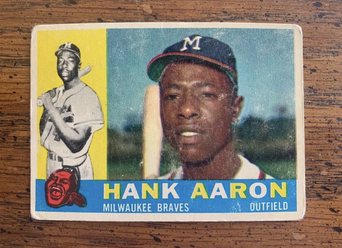 ⚾️ 60K GIVEAWAY ⚾️ 

To say thanks for 60k followers, I’m giving away 1960 Topps Hank Aaron card!

TO ENTER:
Just like this tweet and follow me!

That’s all…good luck! 🍀❤️