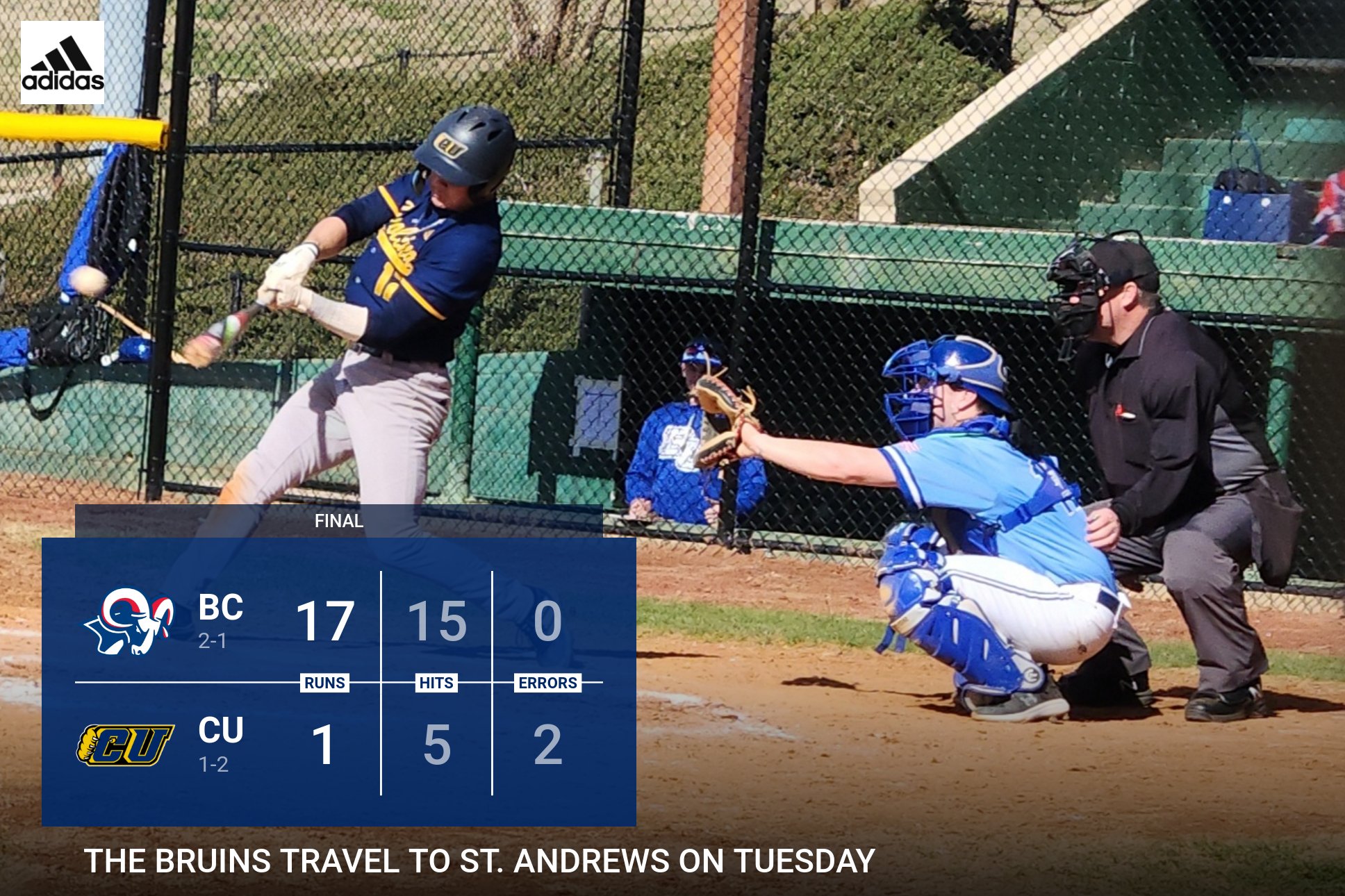 CU Baseball (carolinaubase) / Twitter