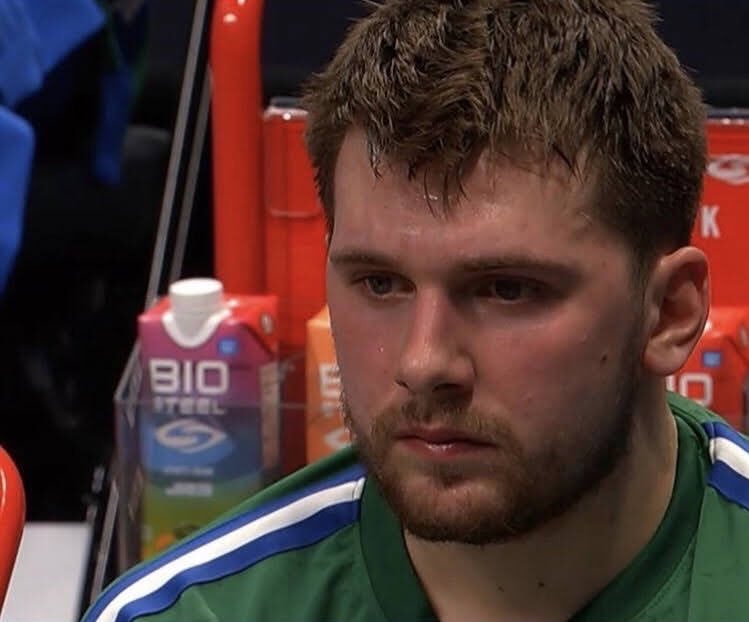 Luka after hearing Kyrie explain how Antartica’s ice is actually the border for the edge of our flat earth