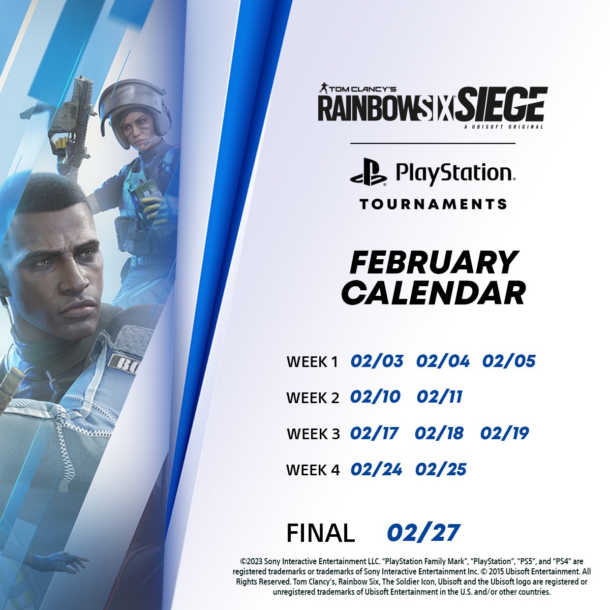 Get ready for some intense action in #RainbowSixSiege! The #Playstation Open Tournaments Series Compete against players from around the world and prove that you have what it takes to be the champion. Join now and let the games begin! 🔥🎮 esl.gg/RB6_PS4