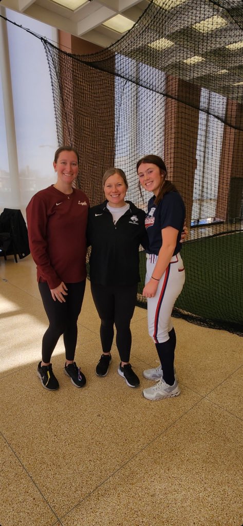Had an amazing time at the Loyola hitting camp on saturday!! Thank you so much Coach Abbot and Coach Wallace for a great time. <a href="/RamblersSB/">Loyola Softball</a> <a href="/LUCCoachAbbott/">Alicia Abbott</a>