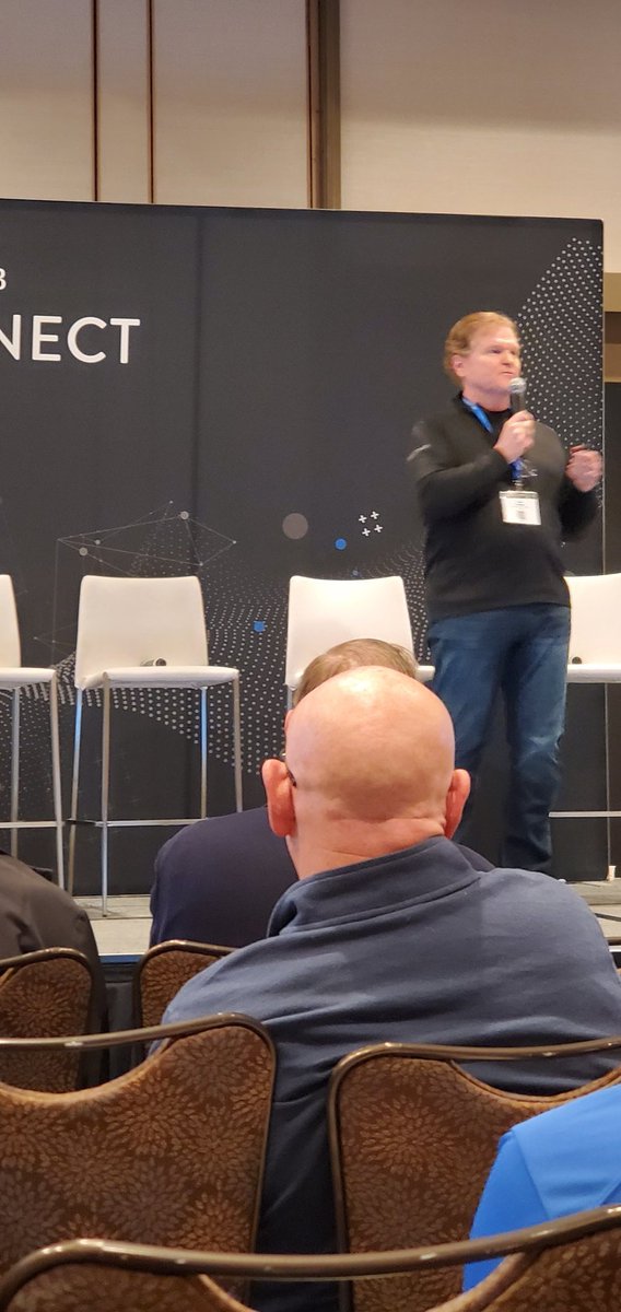 StreichJustin's tweet photo. The Man, The Legend @GeotabColin speaking truth at #GeotabConnect @GEOTAB https://t.co/pnAhqjZxKp