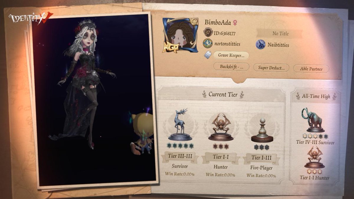 desolatedilf's tweet photo. I'm playing Identity V. Fancy a game? https://t.co/i4K924Rz5p