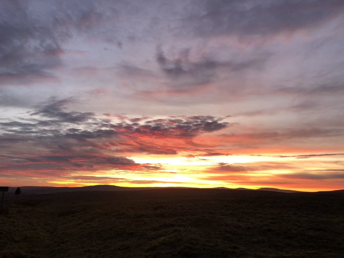 #Sunset 5th February 23 #beautiful #Sky #Durhamdales