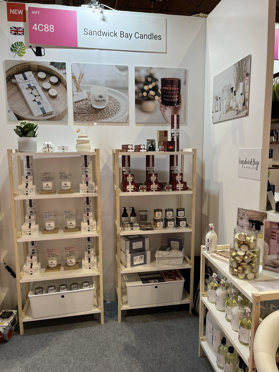 Having a great first day at <a href="/SpringAutFair/">Spring & Autumn Fair</a> seagrass is a favourite fragrance for buyers 🌱