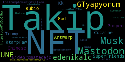 infokalyptisch's tweet photo. Trending in my timeline now: #Takip (2) #NFT (2) #Mastodon (2) #Musk (2) #edenikalc (1) #GTyapyorum (1) #UNF (1) #Nidebromatedejo (1) https://t.co/1tGDyk2t6v