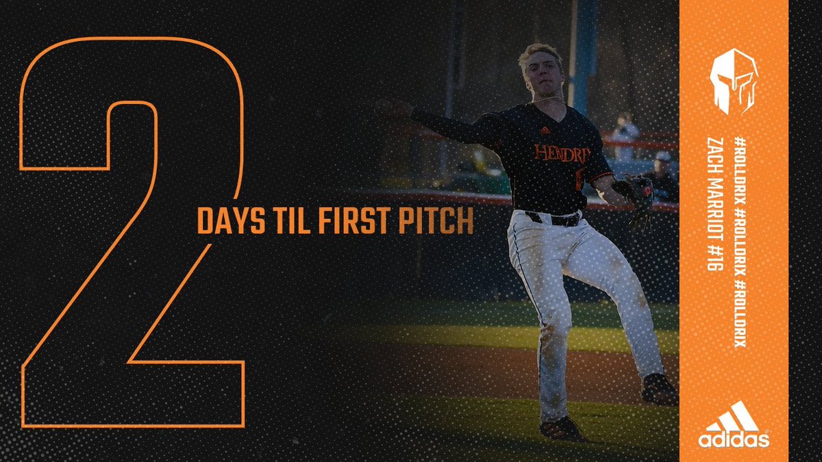 Two more days til Moot is slinging the baseball across the diamond again.