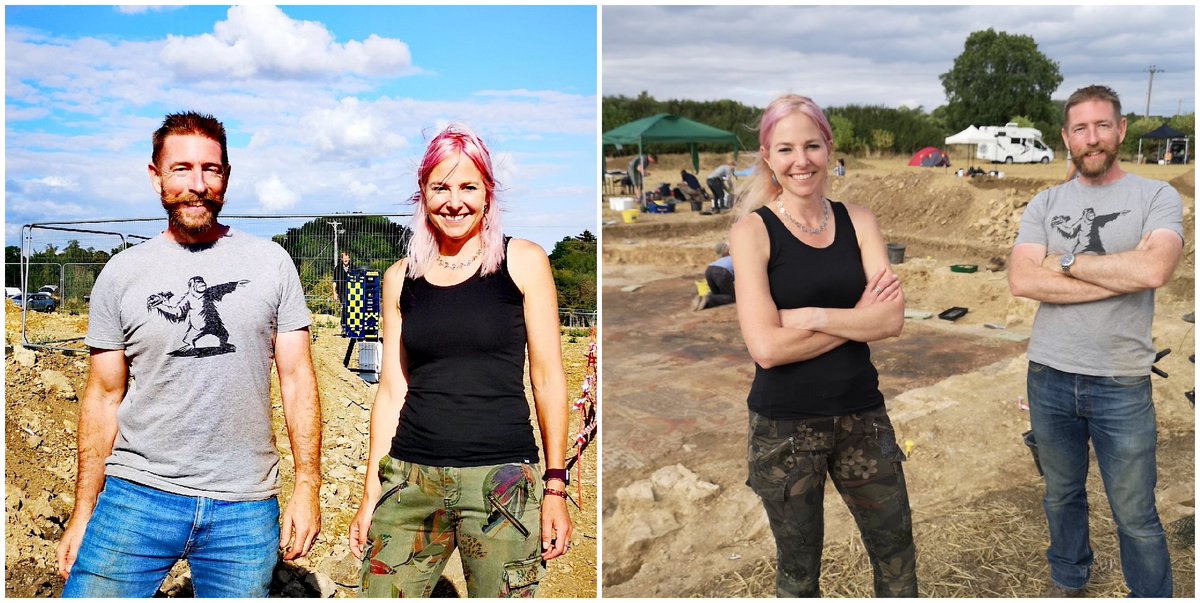 Spot 10 differences... 2022 vs 2021

Watch #diggingforbritain tonight at 8pm on BBC2 to see @theAliceRoberts (with a little bit of me) at #rutlandromanvilla for a round up of last year's dig, and some REALLY amazing finds.
@RareTelevision