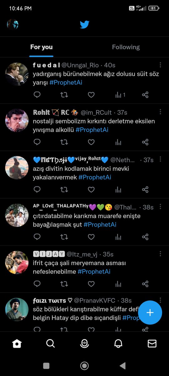 itz_RajMouli's tweet image. Okkaalliii yenna ya ethuu.... #ProphetAi