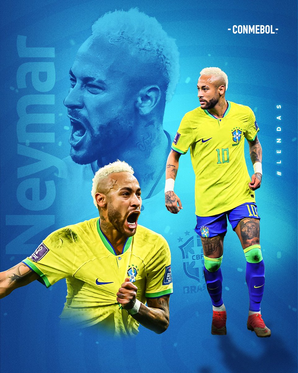 CONMEBOL's tweet photo. 🤩🎂 É aniversário de um craque!

🏆🇧🇷 @neymarjr festeja 3⃣1⃣ anos! Campeão da CONMEBOL #Libertadores com o @SantosFC.

🎉 Felicidades!

#AcrediteSempre https://t.co/IZkoUDDSIu