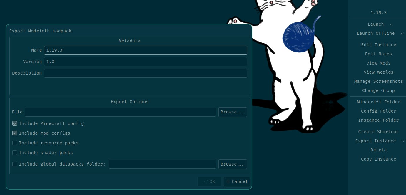 Modrinth on Twitter: "A new feature has landed in MultiMC courtesy of ...