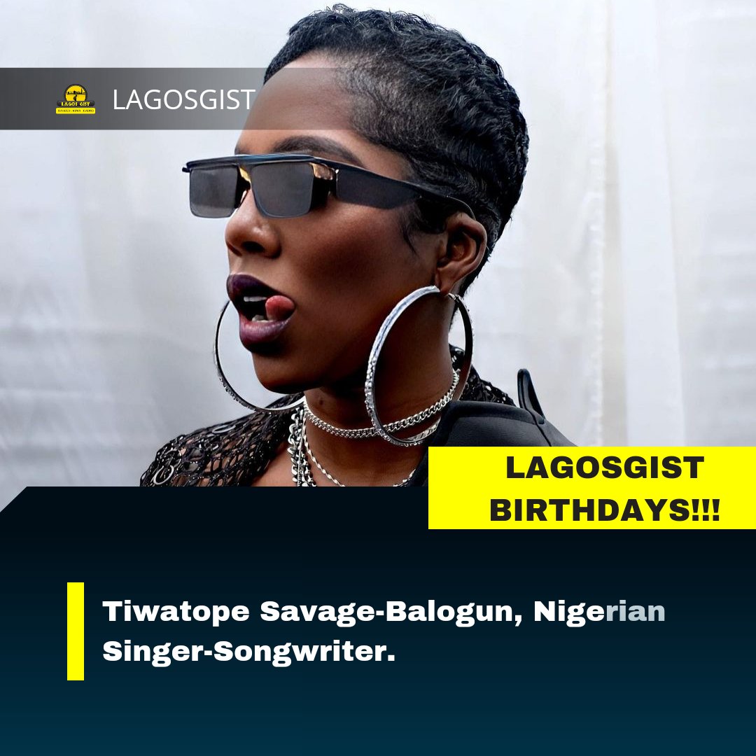 lagosgist_'s tweet photo. Happy Birthday to Tiwa Savage! @TiwaSavage 🥳
We wish you many more prosperous years ahead!😍🥳
#wizkid #tiwasavege #waist #rccg #Naira https://t.co/usa3v2O9wt