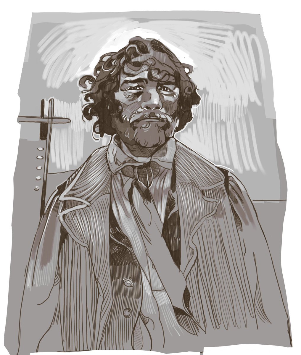 kanitattoos's tweet photo. Bug made me realize theres a bunch of AMC terror fans here... have this old goodsir study #theterror #hmsterror #amcterror #goodsir https://t.co/awSmZn5jqh