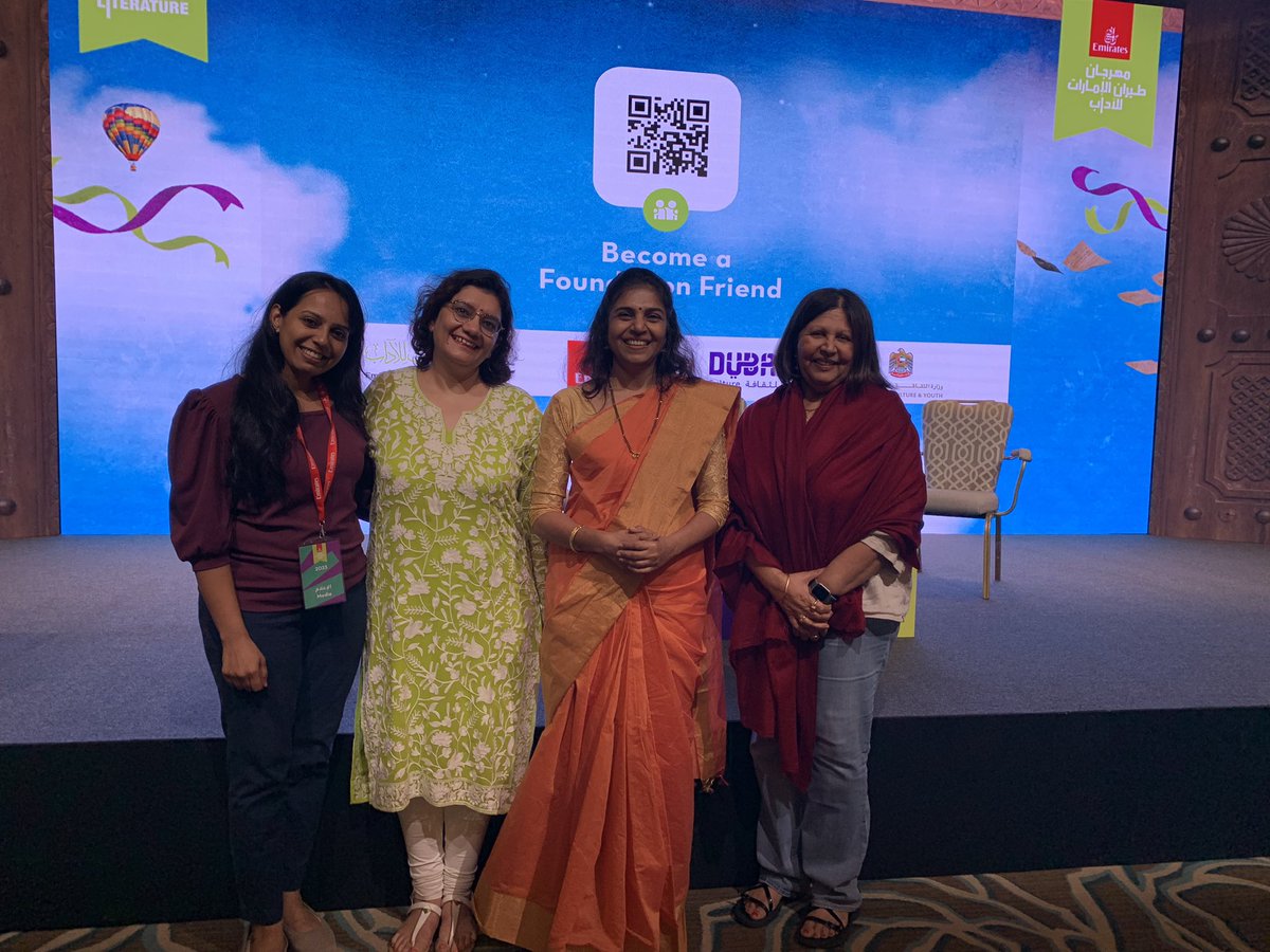 Pranitha Menon (@menonpranitha) on Twitter photo And guess who I met today at the Tomb Of Sand session today <a href="/EmiratesLitFest/">EmiratesLitFest</a>, the amazing group of writers from the UAE. <a href="/paddersatdubai/">Padmini Sankar</a> <a href="/ashnhash/">Harshita</a> and <a href="/radhikas2cents/">Radhika Acharya</a> it was lovely meeting you in person. Missed you <a href="/VpNavanita/">Navanita Varadpande</a> and <a href="/Sudhasubraman/">Sudha Subramanian</a> And guess who I met today at the Tomb Of Sand session today <a href="/EmiratesLitFest/">EmiratesLitFest</a>, the amazing group of writers from the UAE. <a href="/paddersatdubai/">Padmini Sankar</a> <a href="/ashnhash/">Harshita</a> and <a href="/radhikas2cents/">Radhika Acharya</a> it was lovely meeting you in person. Missed you <a href="/VpNavanita/">Navanita Varadpande</a> and <a href="/Sudhasubraman/">Sudha Subramanian</a>