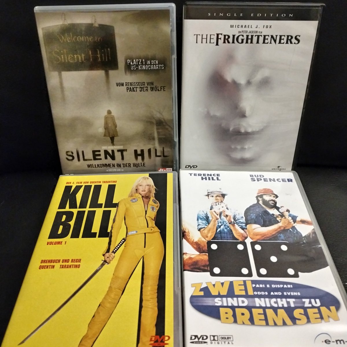 Diese DVDs wollte ein Kollege wegwerfen. Habe sie dankend mitgenommen. Was meint ihr? Schrott oder ist ein #RetroFilmTipp dabei?