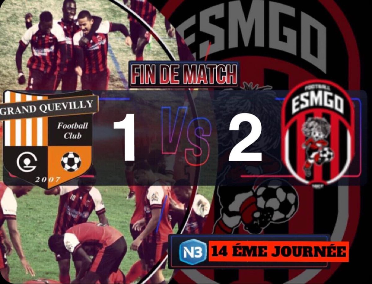 🔴⚫️NATIONAL 3⚫️🔴

Samedi nos 🔴⚫️ ce sont imposés sur le score de 2-1 contre Grand-Quevilly !!!!

But 33’ Dembo Savane
But 78’ N’Dong Laurys 
Grand-Quevilly Fc  1   VS  2  ESM Gonfreville l'Orcher  Football

#passions #National3 #esmgofootball #footnormand