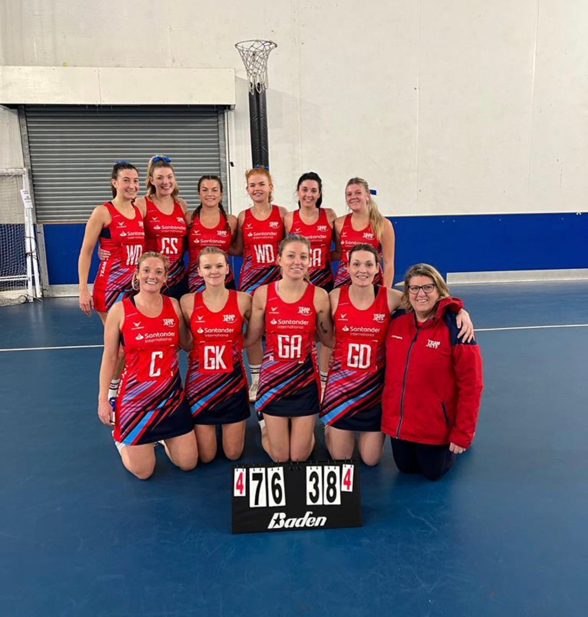 JETS WIN VS GALMINGTON😮‍💨🔥

FT: 76-38

Another POM earned for our pocket rocket Rosie!🌹

Full match report on Instagram and Facebook 

Sponsors❤️💙:
@santander_international 
@teammourant 

Media Partner🎥:
@3ci_sport

#Respect #Team #Pride