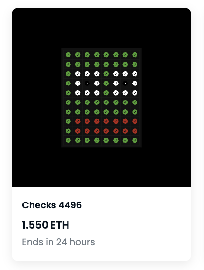 Only in NFTs would:

1) Someone build a derivative/imitation of checks and raise $900,000 in 20 hrs

2) The original checks artist change the art to be identical to the derivative

3) People keep buying both, sending OG check floor to 1.55 ETH and minting 10,000+ derivs per hour