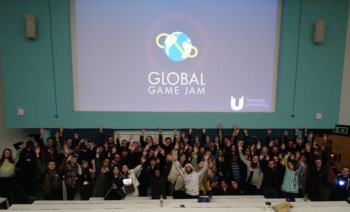 And that's a wrap. There were some fantastic creations shown off in the final presentations, well done everyone!

Thank you all for playing your part in our biggest jam yet! See you next year 😃 #TeesGGJ #GGJ23