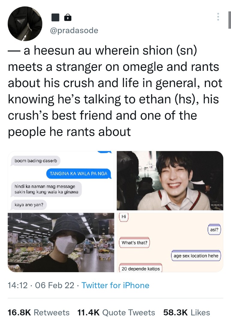 JUMPSYANGPAUL's tweet photo. happy one year “that one hs au” aka the pioneer of heesun aus 🌟🤍 https://t.co/sYCf3ePkS9