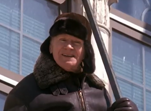 Dwightcrazy's tweet image. Remembering #RedButtons on his birthday, seen here in a 1999 episode of "Early Edition"  🐈📰