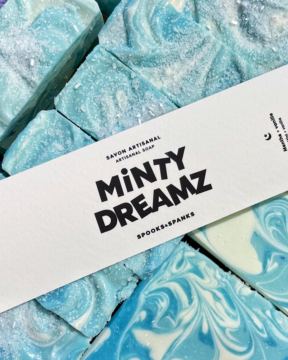 ❄️🥶🌨️ #mintsoap #peppermintsoap #coldprocesssoap #coldprocess #soapbusiness