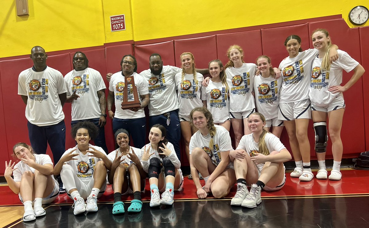 New Era Prep (@eraprep) on Twitter photo CONGRATS to our <a href="/FHSAA/">FHSAA</a> girls basketball district champs from the 561:
Dist. 8-1A: <a href="/gladesdayschool/">Glades Day School</a> (9-7)
Dist. 14-2A: <a href="/BereanBulldogs/">Berean Bulldogs</a> (16-7)
Dist. 8-3A: <a href="/tkalionsgirlsbb/">TKALionsgirlsbball</a> (20-4)
Dist. 7-7A: <a href="/coachrlbrown1/">Coach Brown</a> (15-8)
Dist. 8-7A: <a href="/pbcathletics/">Bronco Athletics</a> (17-8)
Dist. 13-7A: <a href="/bobcats_county/">Boca High Girls Basketball</a> (20-7) CONGRATS to our <a href="/FHSAA/">FHSAA</a> girls basketball district champs from the 561:
Dist. 8-1A: <a href="/gladesdayschool/">Glades Day School</a> (9-7)
Dist. 14-2A: <a href="/BereanBulldogs/">Berean Bulldogs</a> (16-7)
Dist. 8-3A: <a href="/tkalionsgirlsbb/">TKALionsgirlsbball</a> (20-4)
Dist. 7-7A: <a href="/coachrlbrown1/">Coach Brown</a> (15-8)
Dist. 8-7A: <a href="/pbcathletics/">Bronco Athletics</a> (17-8)
Dist. 13-7A: <a href="/bobcats_county/">Boca High Girls Basketball</a> (20-7)