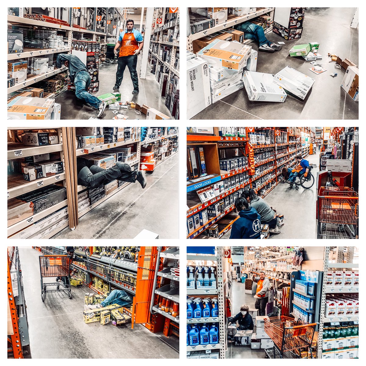 MiguelFuentesTX's tweet photo. We had a successful ol-fashion rack-dive at store 6579 this morning! Lots of fun, recognition and prizesโฆ We were fully fired up with our kick off and Home Depot Cheer! ๐ฅ๐ง๐ฅ #TheHomeDepot #Store6579 https://t.co/EVZUlKHcRL