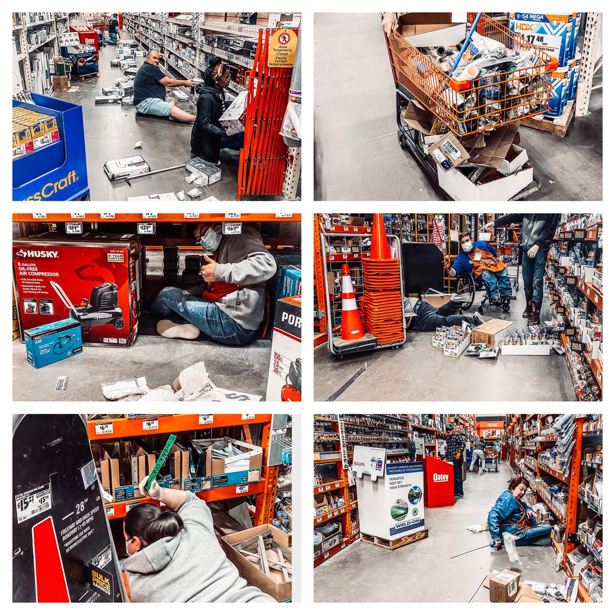 MiguelFuentesTX's tweet photo. We had a successful ol-fashion rack-dive at store 6579 this morning! Lots of fun, recognition and prizesโฆ We were fully fired up with our kick off and Home Depot Cheer! ๐ฅ๐ง๐ฅ #TheHomeDepot #Store6579 https://t.co/EVZUlKHcRL